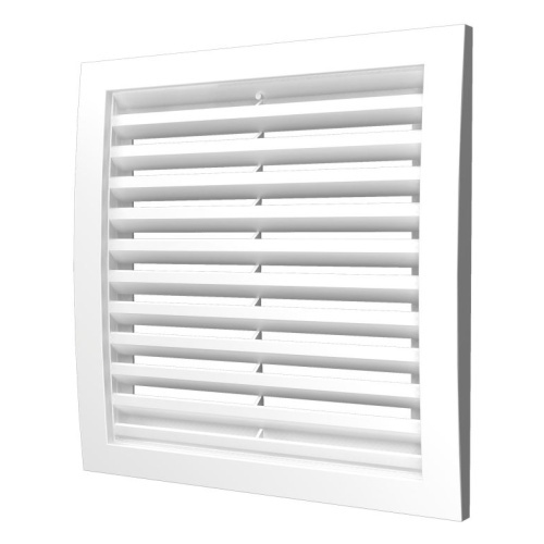 Решетка накладная ERA 2525РР 250х250 мм разъемная белая