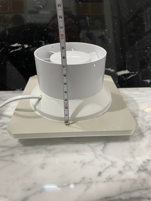 Теневой диффузор с вентилятором под плитку FoZa GSP-70 100 мм